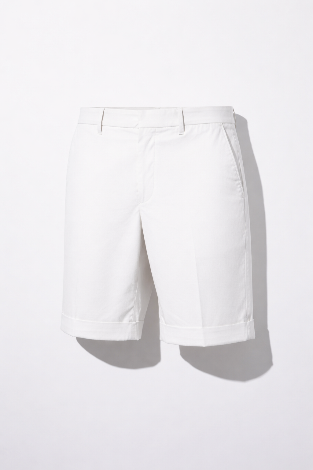 Tailored Stretch Twill Shorts